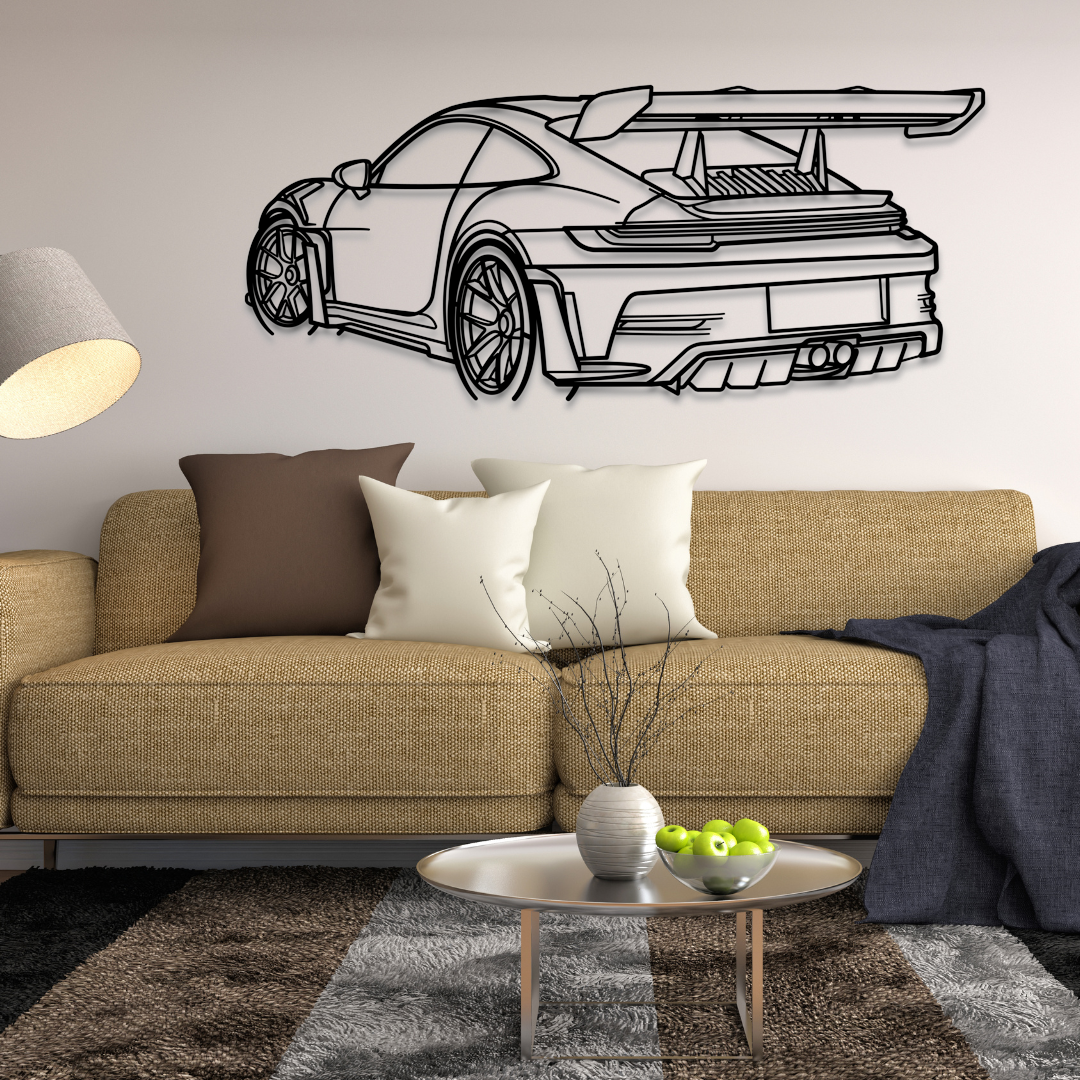 Porsche 911 GT3 RS (992) - 3D Trasero | Legado Porsche