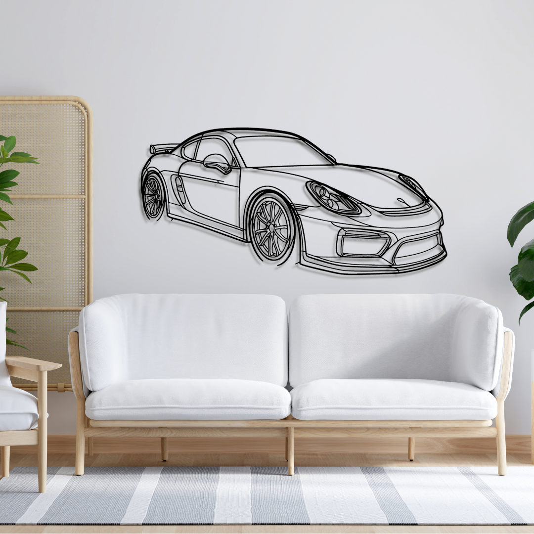 Porsche 718 GT4 - 3D