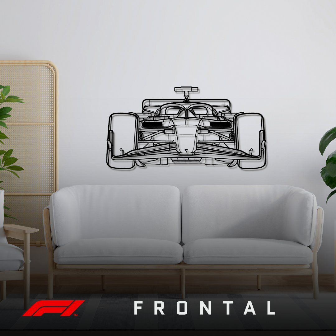 Monoplaza Vista Frontal - 2024 | Formula 1